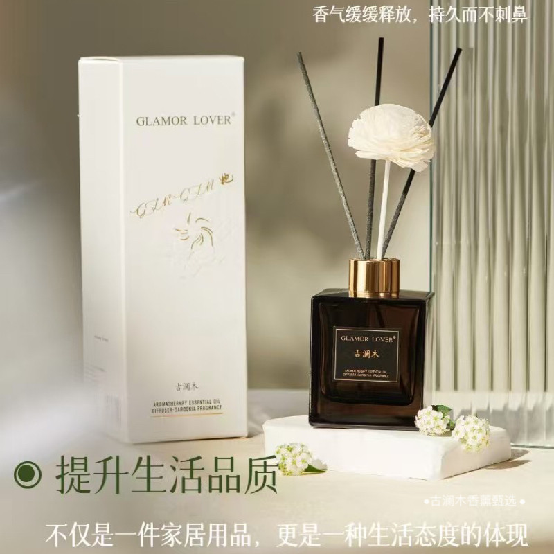 古澜木香薰经典栀子花香薰室内持久家用高级精油植物留香去除异味 - 图3