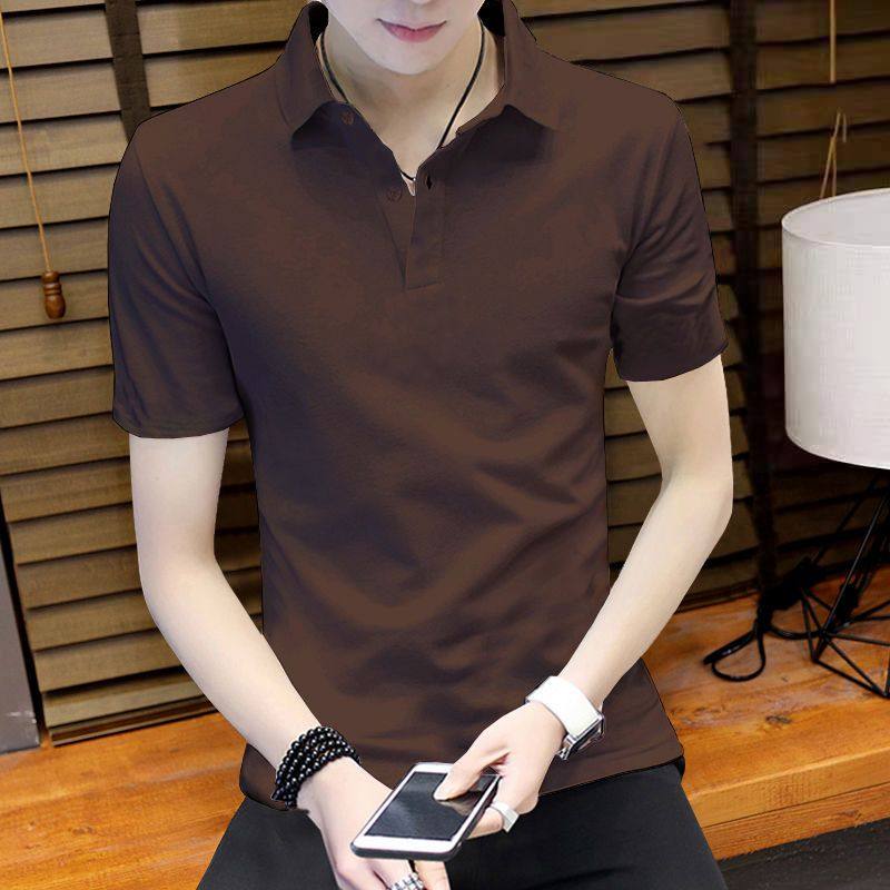 2025夏季新款纯棉高端POLO衫短袖t恤男潮流翻领百搭体恤上衣服男,淘宝优惠券,粉丝福利购,淘宝优惠卷