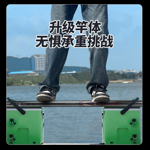 金吉锋割草杆轻甲飞刀割草洞长杆传统钓鱼竿镰刀钓鱼专用神器官方 - 图1