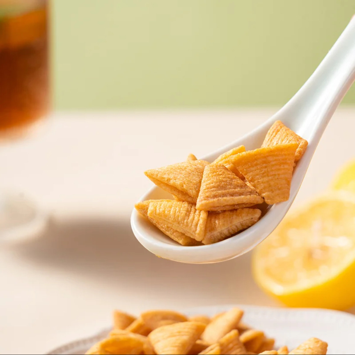 麦德龙会员超市代购麦臻选膨化食品尖角脆咔嗞脆宜客虎牙脆烧烤味