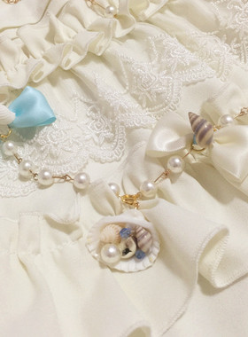 原创LOLITA贝壳系列项链珍珠兔