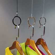 Clothing Store Rings Hanger Hanger Hooks Steel Wire Hanging rack Top hanging hanger Hangers Clothing Store Clothes Racks