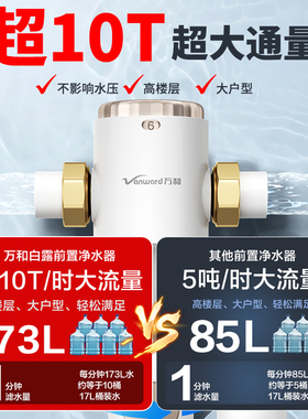 万和前置过滤器虹吸反冲洗防冻爆