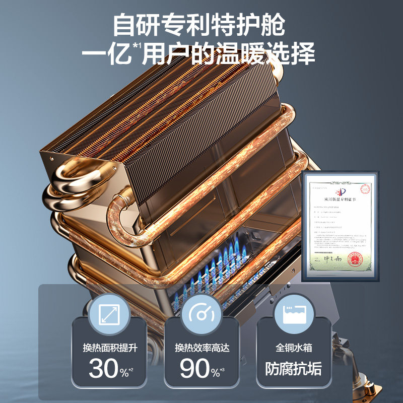 万和电家用洗澡天然气煤气12l13升 vanward万和燃气热水器