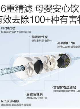 万和冰块净水器净水机家用台式净饮机制冰饮水一体机饮水机STR100
