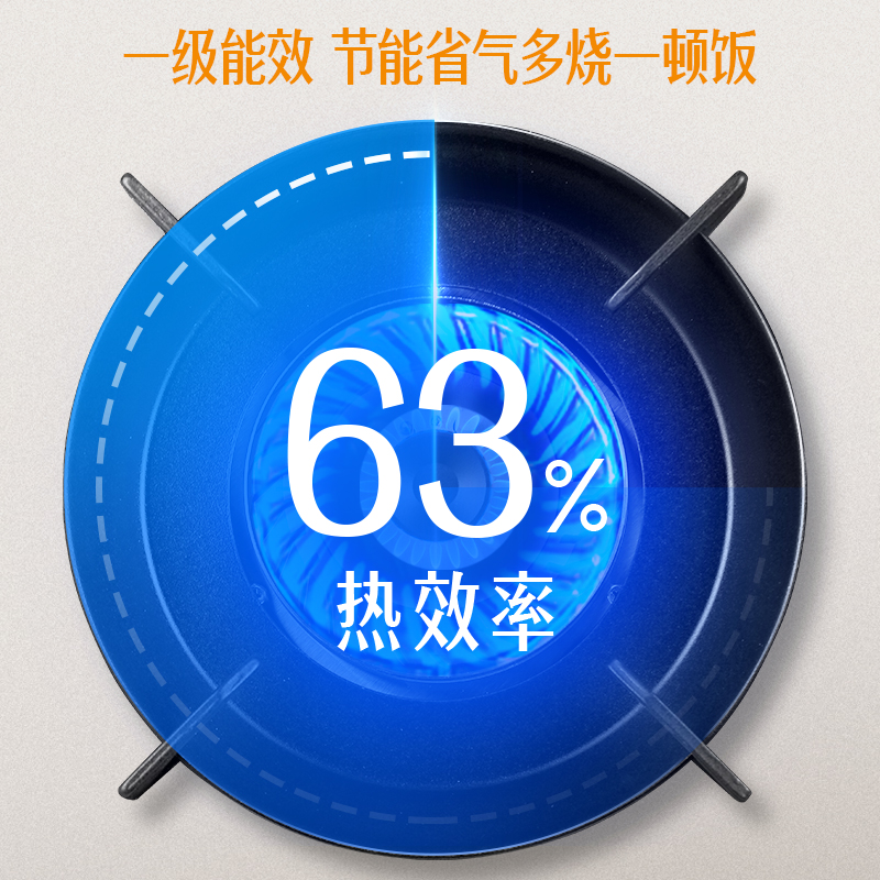 万和E6煤气单灶燃气灶具液化气嵌入式天然气单眼猛火灶台家用厨房