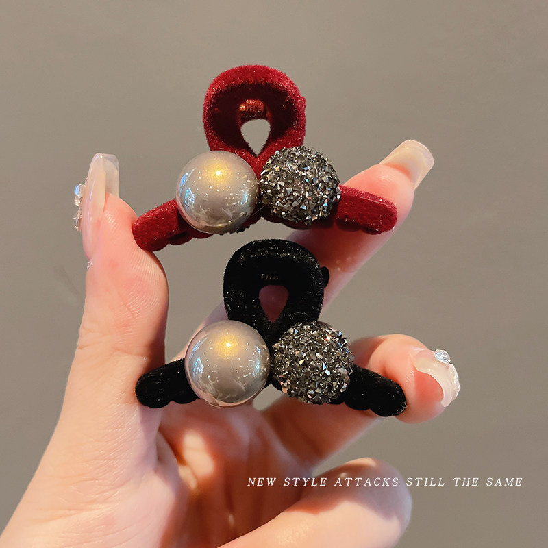 高级感珍珠发夹女小号抓夹前额头发夹子侧边刘海发卡秋冬边夹头饰,淘宝优惠券,粉丝福利购,淘宝优惠卷