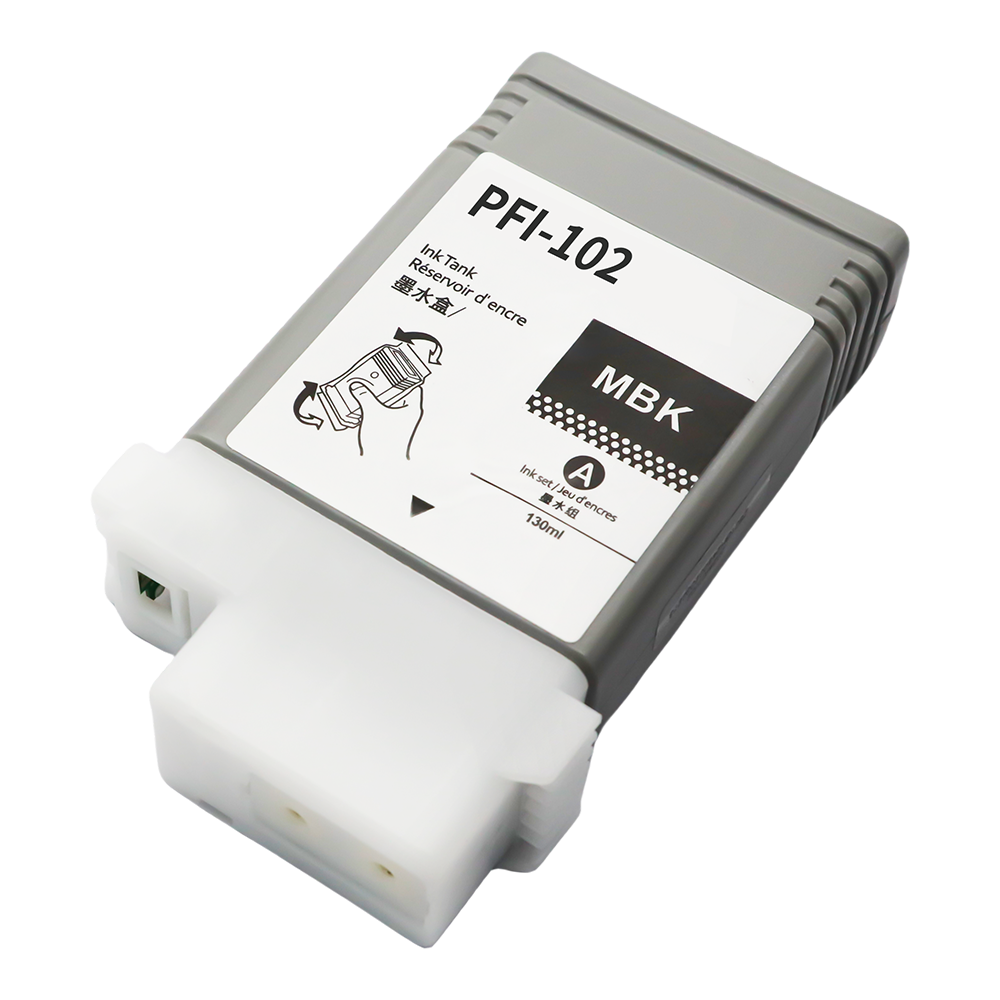 雄彩适用于佳能PFI102墨盒IPF500 510 IPF600 605 IPF610 650 655 IPF700 710 IPF720 750 760 755绘图仪墨盒 - 图2