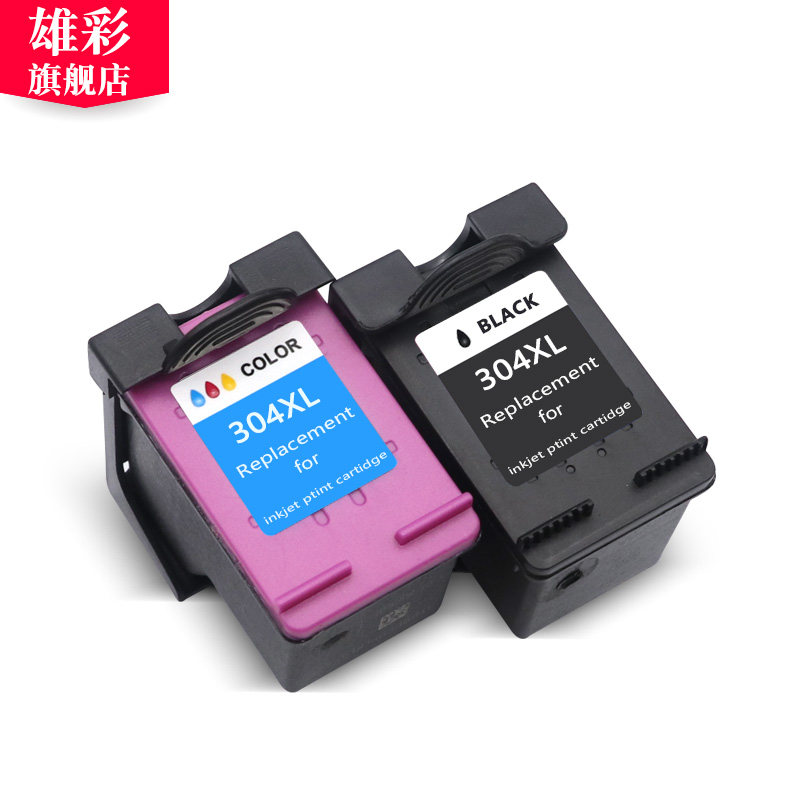 雄彩惠普304一体机油墨盒 雄彩墨盒