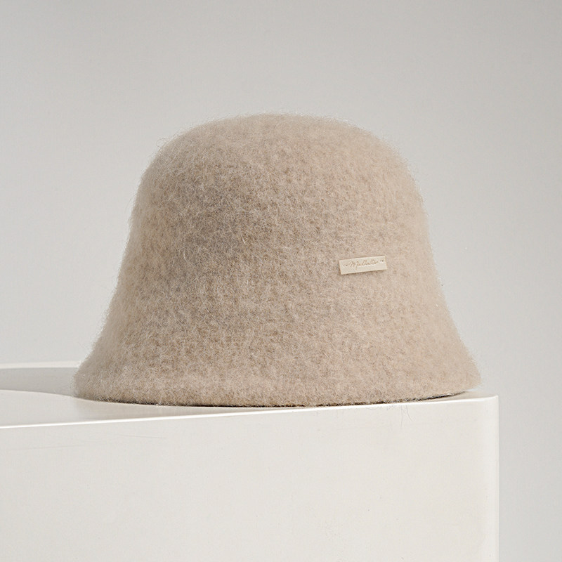 疯帽子羊驼毛混羊毛渔夫帽子女款秋冬秘鲁进口保暖小盆帽韩版绒感,淘宝优惠券,粉丝福利购,淘宝优惠卷
