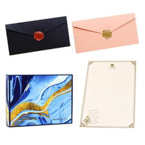 Fire Paint Wax Seal Envelope packing box Guitar Bass Dial custom packing Gift Birthday Festival