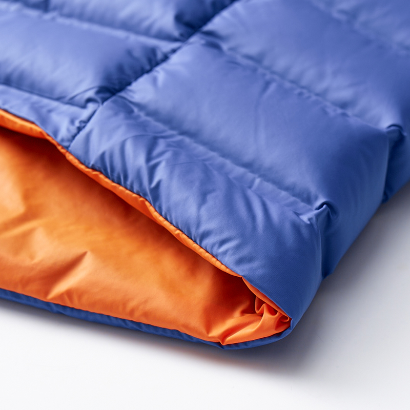 运动羽绒服男士双面穿青年情侣轻薄可收纳宽松连帽修身棉衣外套男 - 图2