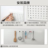 Perforated board background wall custom iron mesh