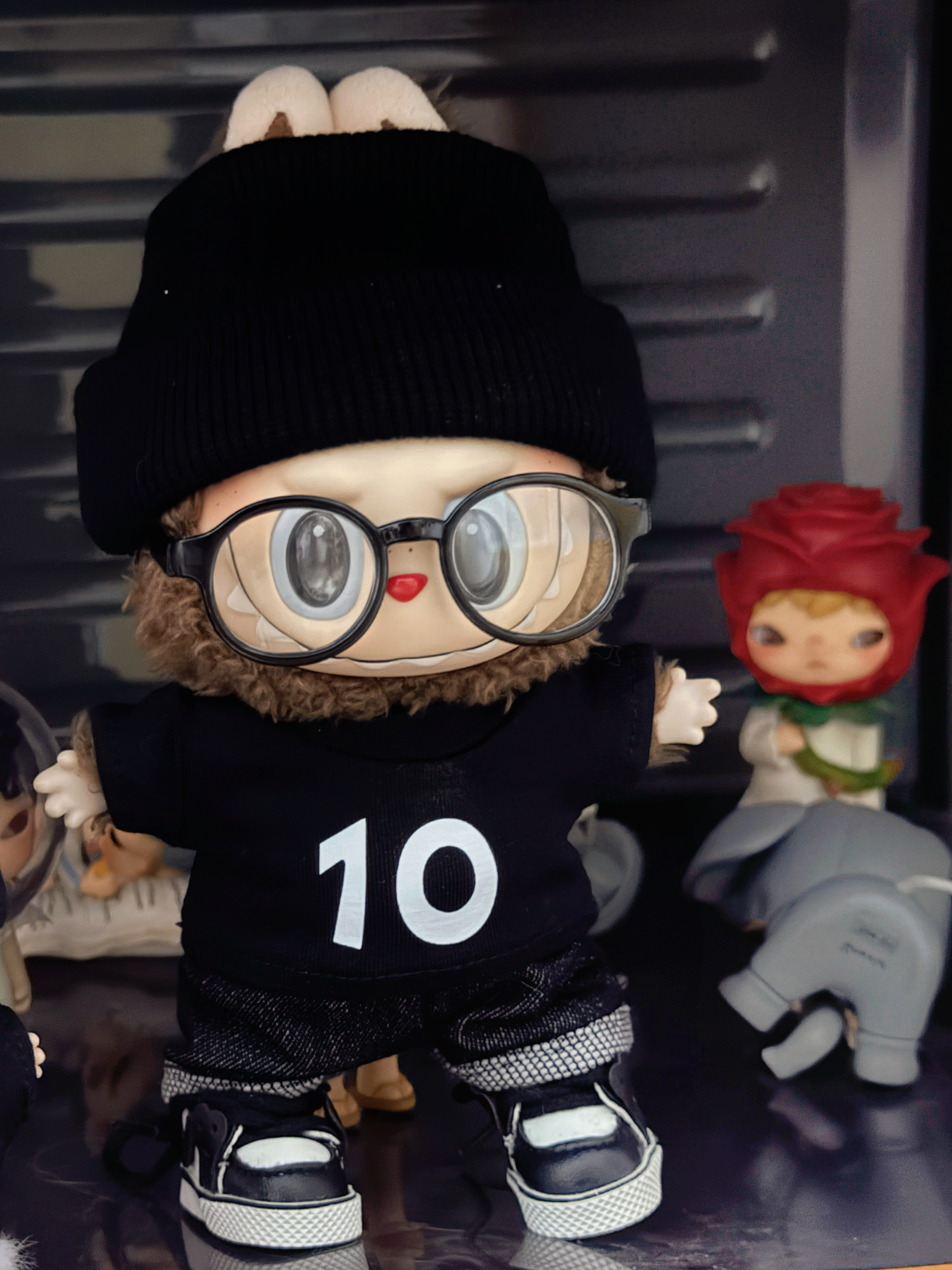 定制娃衣10/15cm棉花娃娃拉布布10周年同款衣服一二三四拉布布lab - 图1