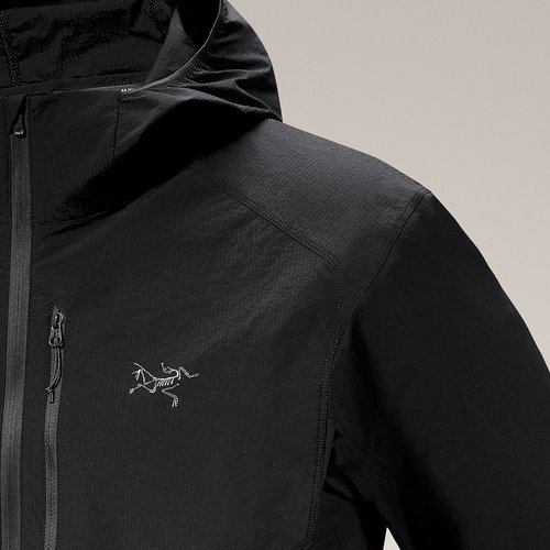 ARC'TERYX始祖鸟 OSSA 1/2 ZIP HOODY  男子 风壳®夹克 - 图2