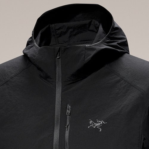 ARC'TERYX始祖鸟 OSSA 1/2 ZIP HOODY  男子 风壳®夹克 - 图0