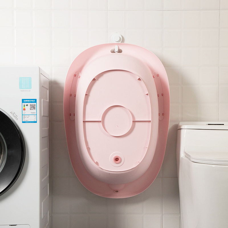 茶花大号加厚婴儿浴盆床套装可坐躺宝宝儿童洗澡盆宝宝泡澡桶家用,淘宝优惠券,粉丝福利购,淘宝优惠卷