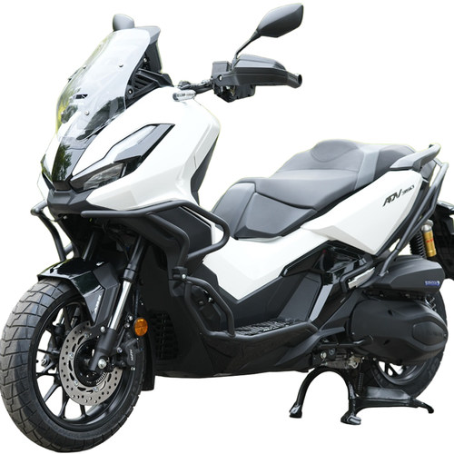 适用本田ADV350铝合金踏板护杠摩托车SDH350T-A保险杠改装防摔杠 - 图3