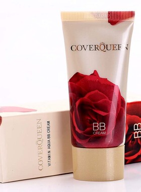 自然保湿补水bb霜COVERQUEEN遮瑕