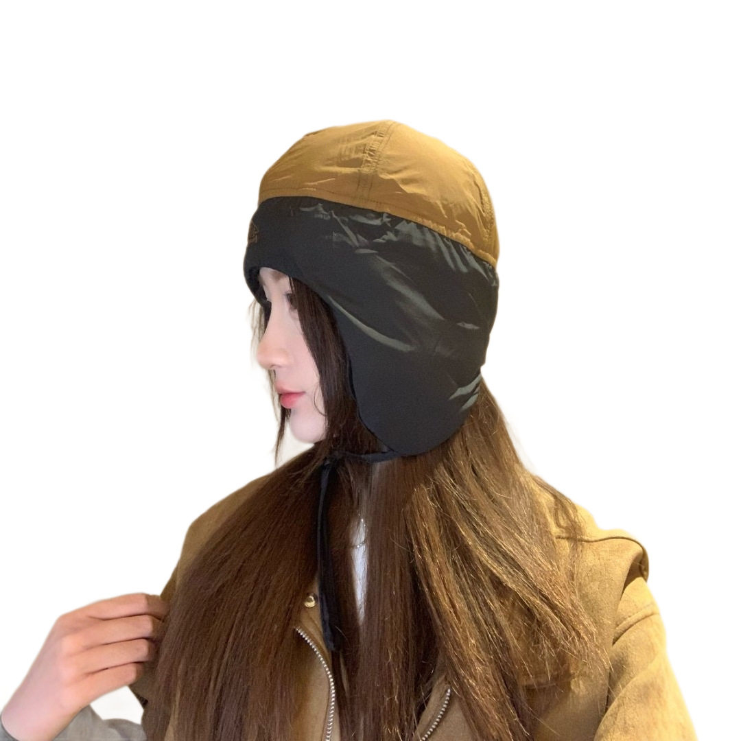 香港潮牌 25年秋冬新款雷锋帽护耳帽子户外骑行可戴头盔防寒滑雪,淘宝优惠券,粉丝福利购,淘宝优惠卷