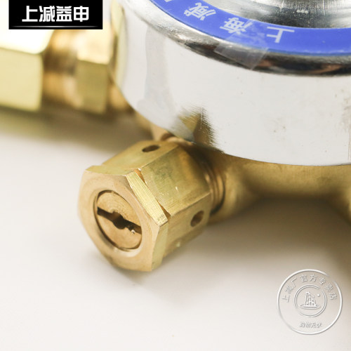 上减牌YQQ-370氢气减压器高压调压阀压力表稳压阀上海减压器厂 - 图2