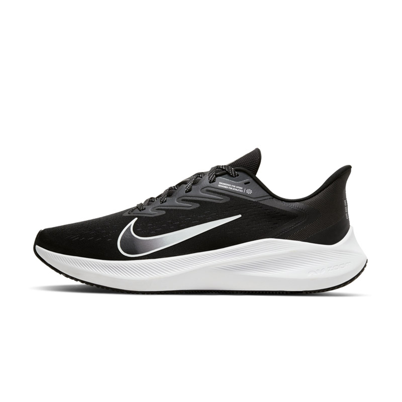 Nike/耐克 Zoom Winflo 7男子透气缓震气垫运动跑步鞋CJ0291-005-图3