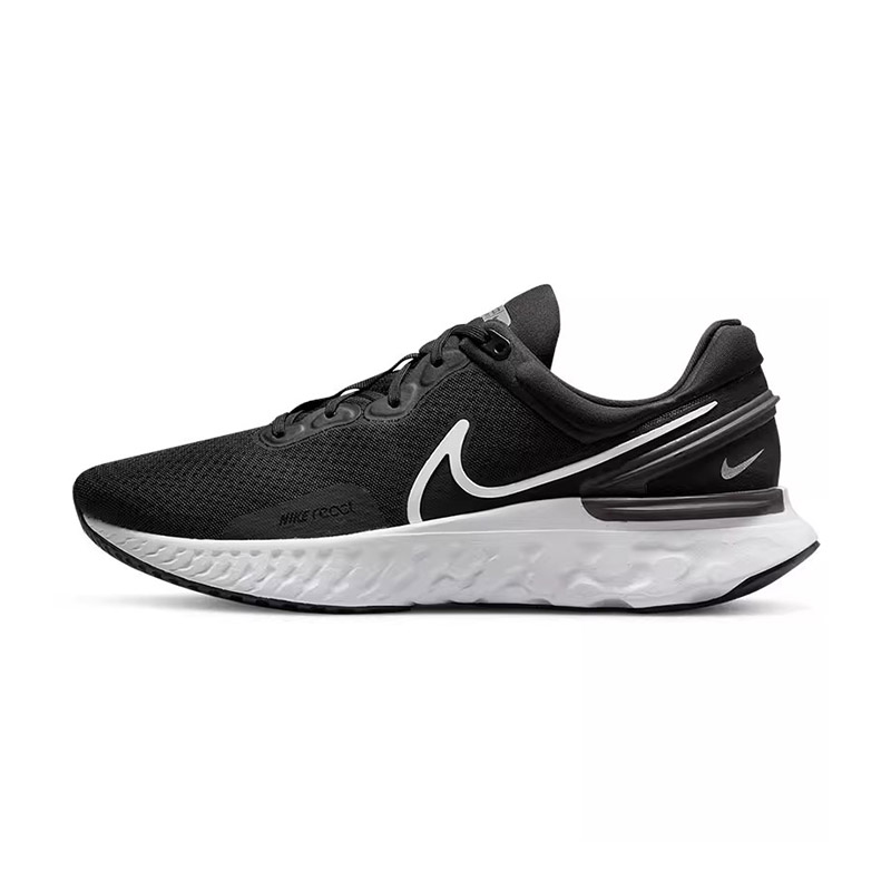 Nike/耐克 React Miler 3 黑白 轻便透气缓震跑步鞋男 DD0490-001 - 图3