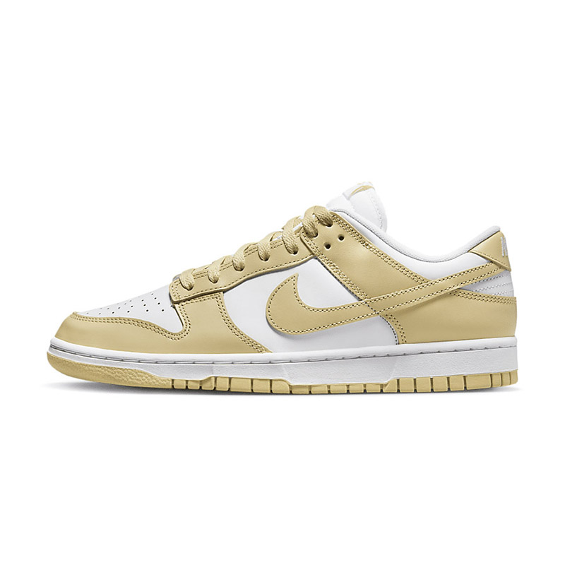 Nike/耐克 Dunk Low 米白 卡其 男女低帮复古休闲板鞋 DV0833-100 - 图3