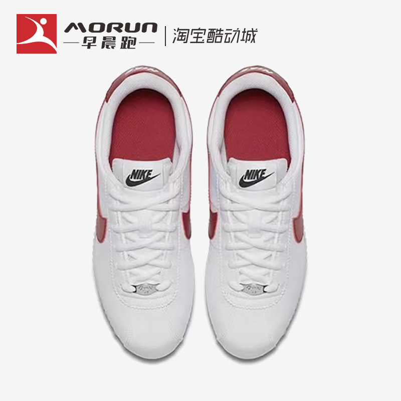 Nike/耐克 Cortez 白红 复古阿甘鞋GS女子运动休闲跑鞋904764-103