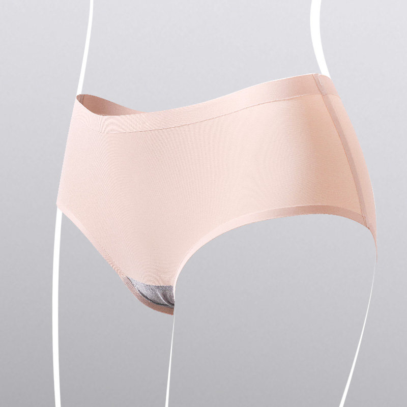 4条装自选性感大码冰丝一片式内裤 happyfans服饰内裤