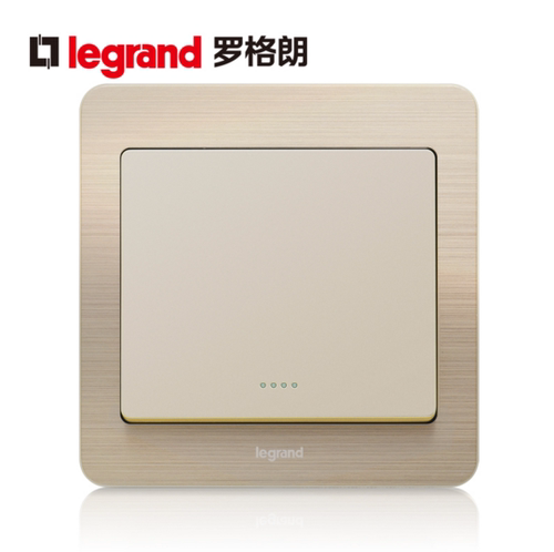 罗格朗86型家用1开一开多控单开三联1开三控一灯中途中间开关一位 - 图1