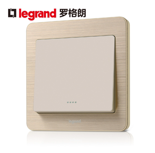 罗格朗86型家用1开一开多控单开三联1开三控一灯中途中间开关一位 - 图2