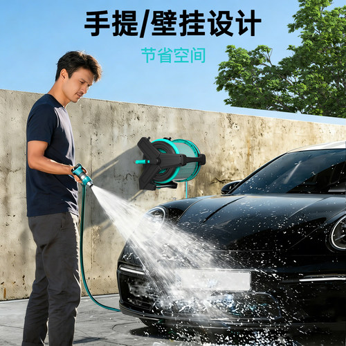 洗车高压水枪家用水管软管水枪喷头泡沫喷壶可冲洗接水龙头水枪 - 图0
