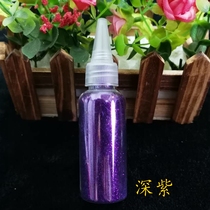 Gold Powder Flash Powder Bright Crystal Powder Sparkling Pink Diy Handmade Bright Pink Rose Gold Scallion Powder Bottled 50 gr bottles