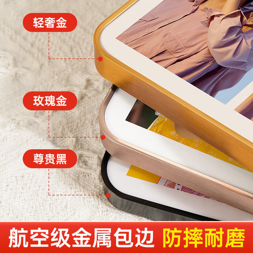 拉米娜版画定制摆台相框diy人像画照片水晶制作版画挂墙装饰成品 - 图1