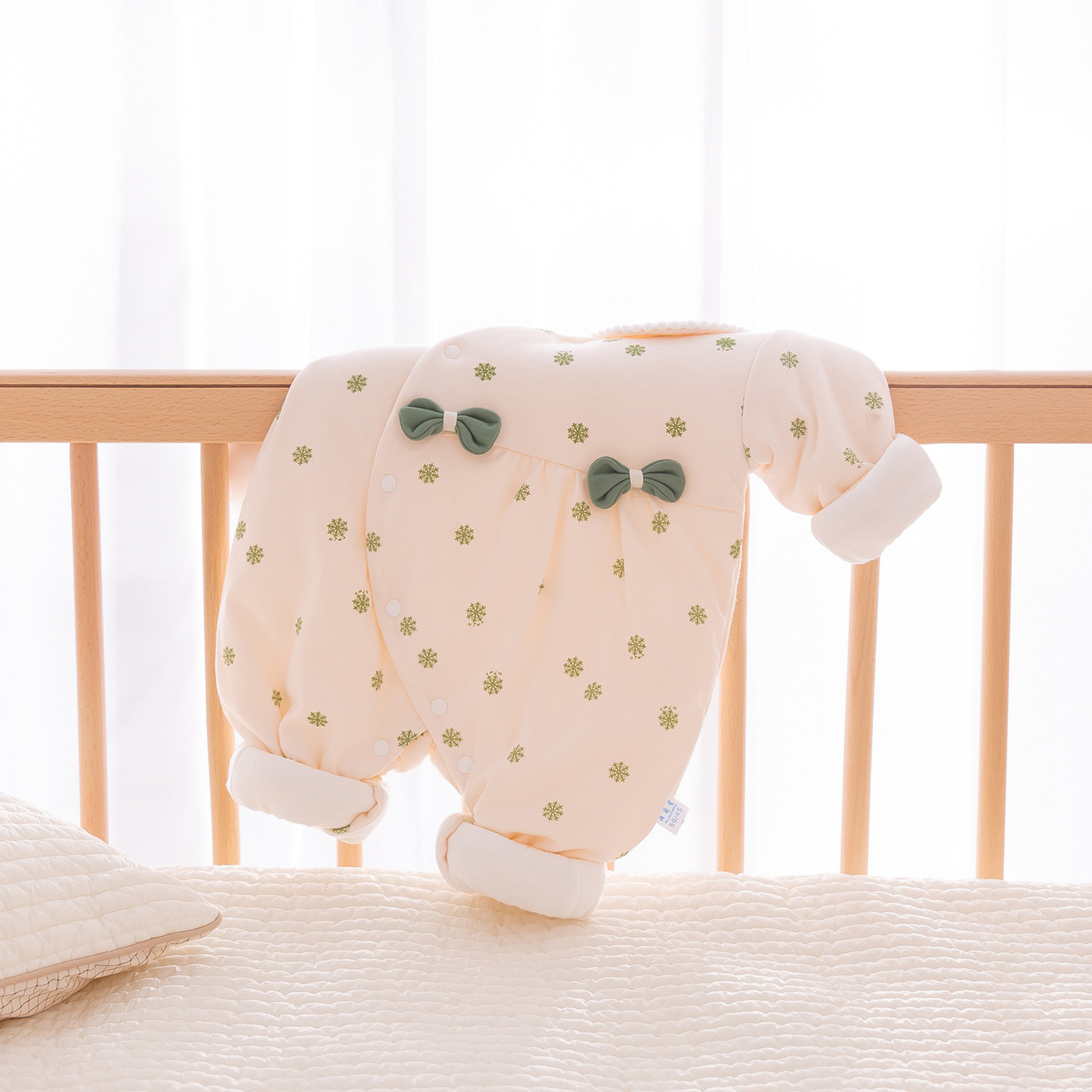 婴儿连体衣夹棉薄棉秋冬装新生儿棉服保暖女宝宝哈衣外穿纯棉衣服,淘宝优惠券,粉丝福利购,淘宝优惠卷