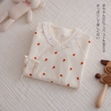 Комбинезон для новорожденных для младенца, осеннее тонкое хлопковое термобелье, боди для девочек, 03 мес.