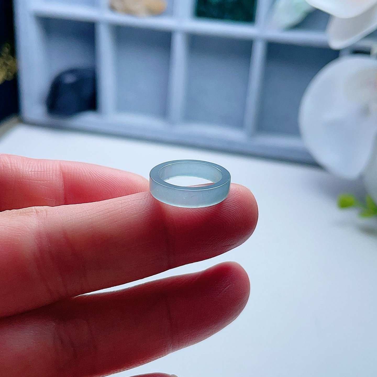 A货翡翠方戒指晴水绿13.1mm天然老坑小尺寸玉指环意境儒雅秀气3#,淘宝优惠券,粉丝福利购,淘宝优惠卷