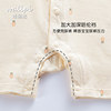 Newborn short-sleeved pure cotton summer thin jumpsuit