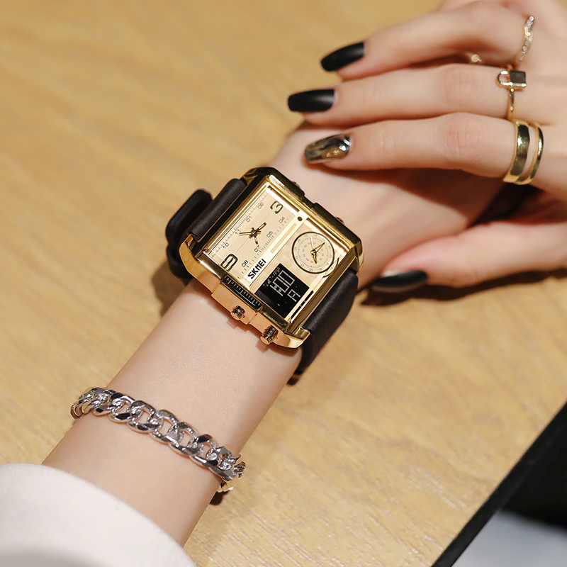 个性女士十大气正品牌奢华感皮带表 时刻美国产腕表