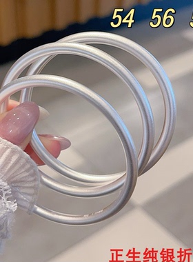 古法闭口纯银手镯女轻奢高级感