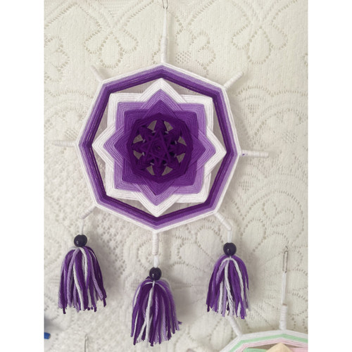 【简单易上手】成品DIY材料包曼达拉手工毛线编织幼儿园大中小班 - 图0