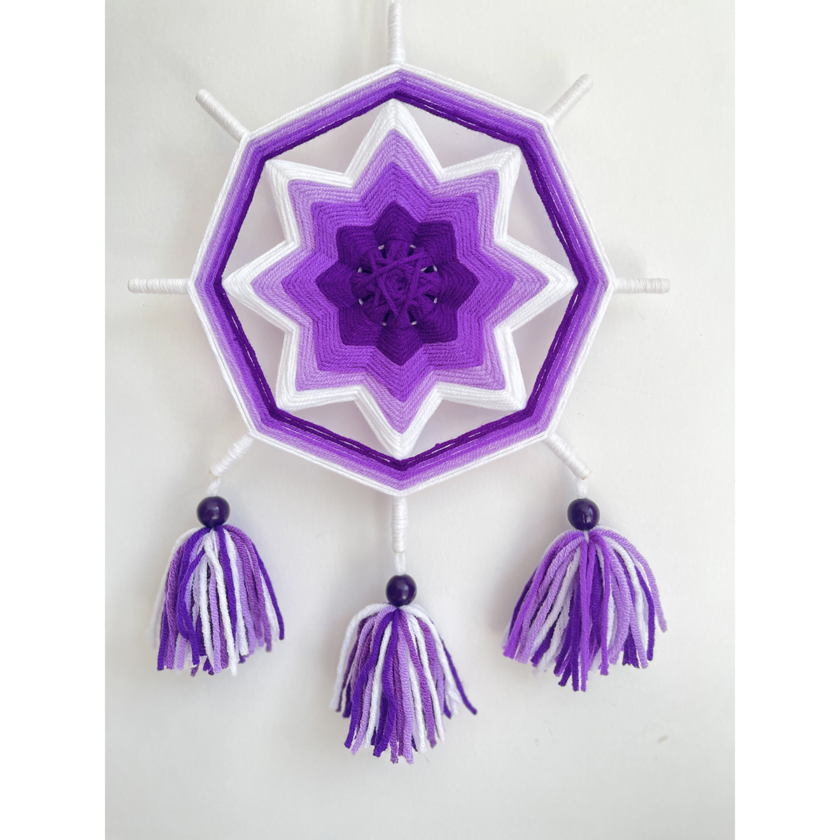 【简单易上手】成品DIY材料包曼达拉手工毛线编织幼儿园大中小班 - 图1