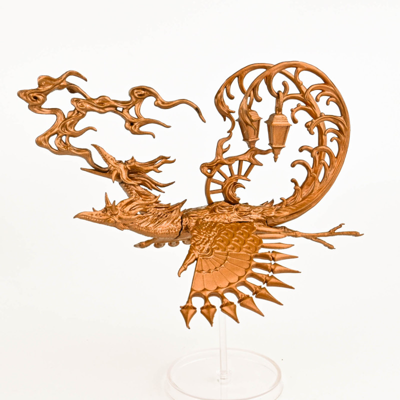 现货日本SO-TA扭蛋 克苏鲁摆件 麒麟凤凰 空想生物 浪漫幻鸟 - 图2