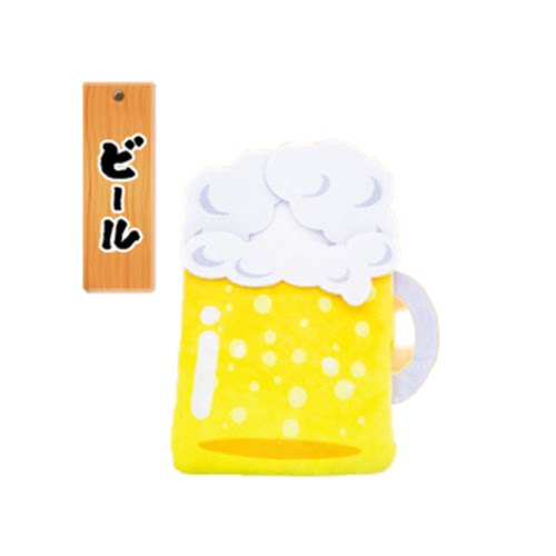 虾壳社 现货日本PROOF扭蛋 毛绒娃用 居酒屋被子挂件啤酒 衣服 道 - 图3