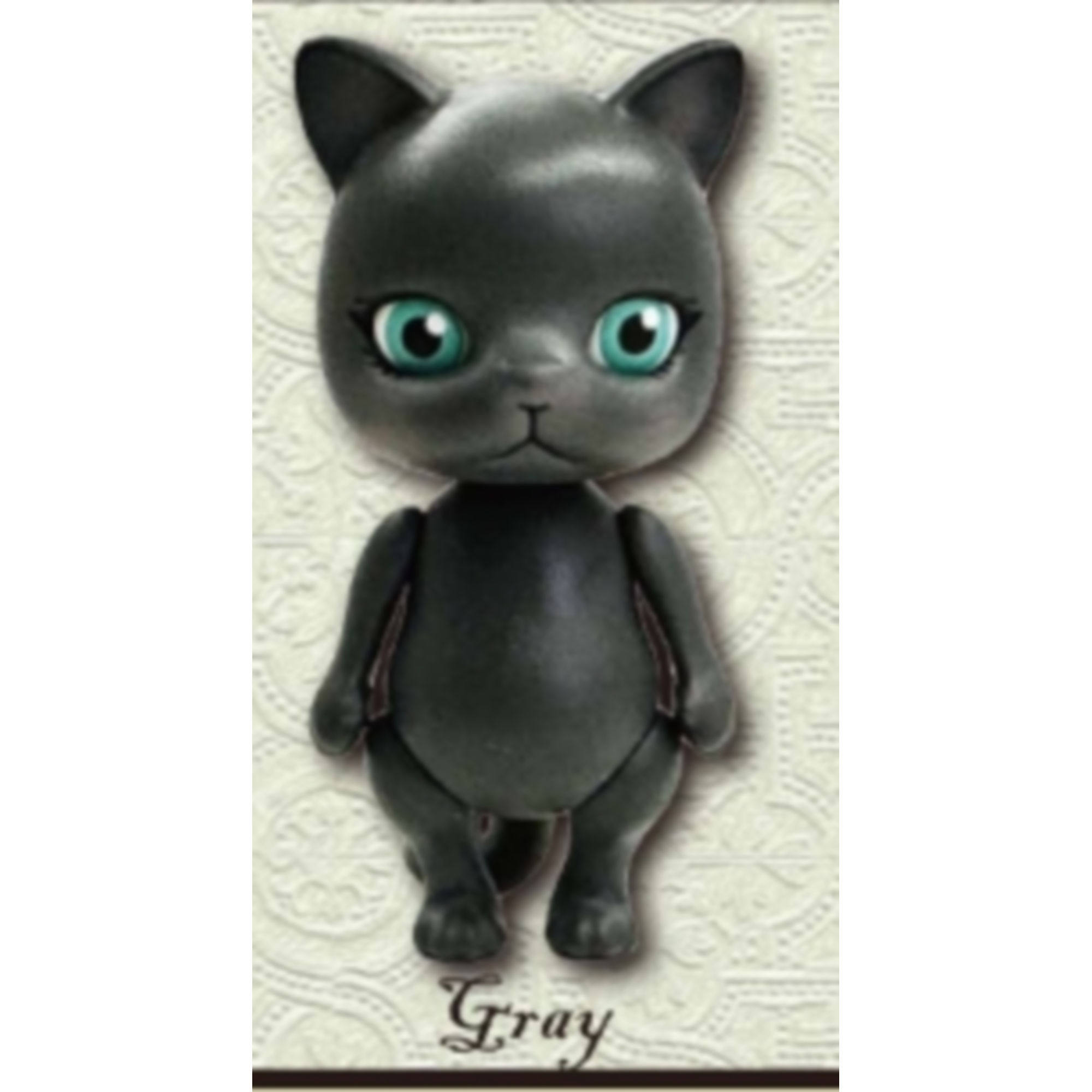 虾壳社 现货日本HMA扭蛋 CAPSULE DOLL VOL.1 再贩 猫咪 拼装摆件 - 图1