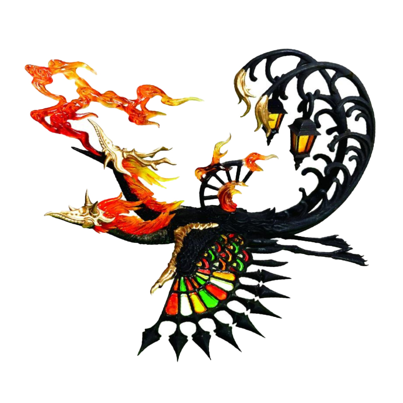 现货日本SO-TA扭蛋  克苏鲁摆件 麒麟凤凰 空想生物 浪漫幻鸟 - 图3