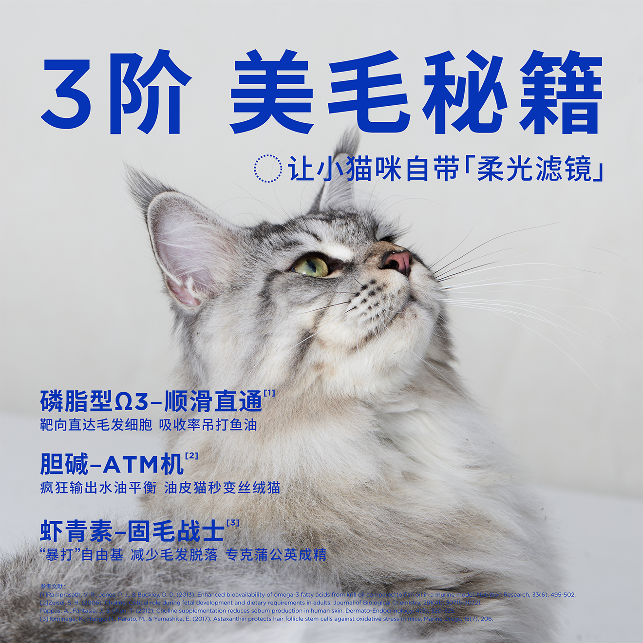 蓝氏磷虾油主食猫条全价成猫幼猫粮湿粮餐包鱼油营养美毛靓毛零食 - 图0