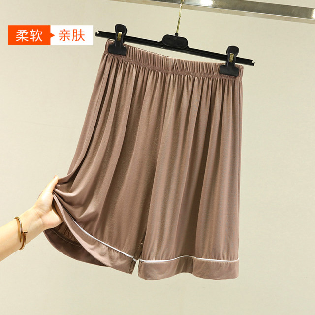 Modal ແອວສູງ versatile pants pajama ບາງ
