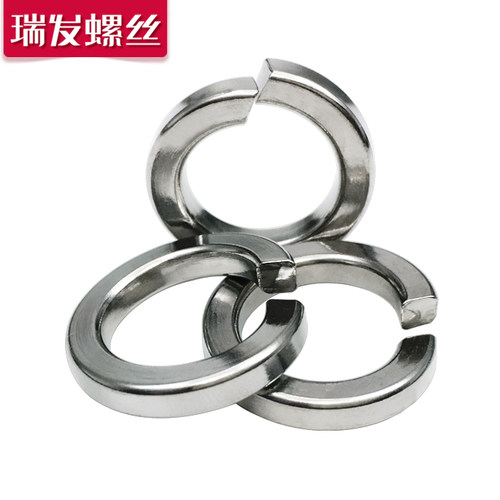 304/316/201不锈钢弹垫弹簧垫圈垫片M2M2.5M3M4M5M6M8M10M12-M36 - 图0